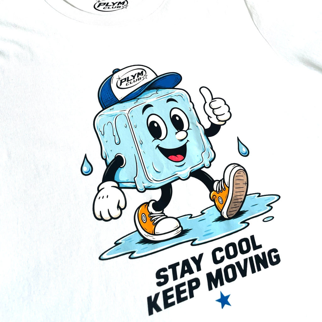Plym Club 'Stay Cool Keep Moving' T-Shirt