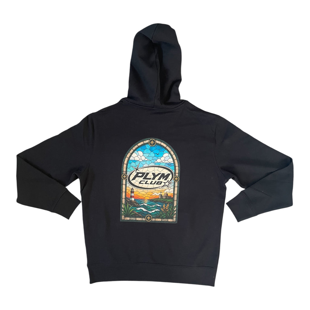 Plym Club Stained Glass Window Hoodie