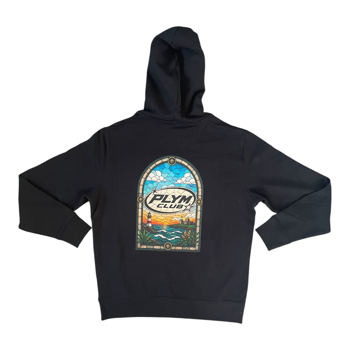 Plym Club Stained Glass Window Hoodie